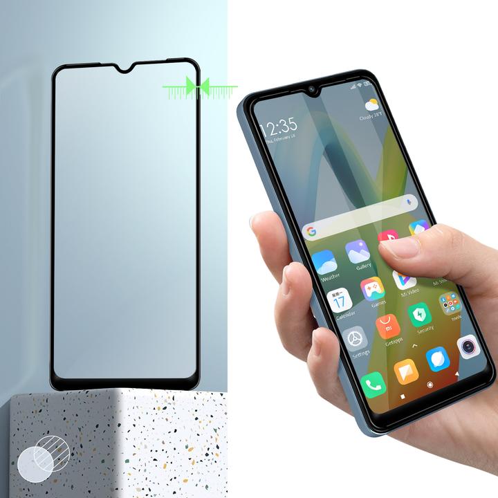 Produktbild Avizar 9H Härtegrad Glas-Displayschutzfolie (1 Stück, Xiaomi Redmi A2, Xiaomi Redmi A1)