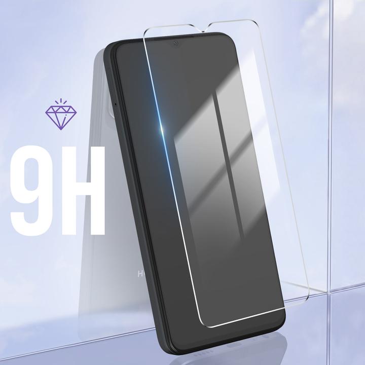 Actual product image Avizar 9H hardness glass display protection film (1 Piece, Oppo A38)