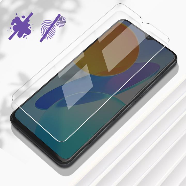 Actual product image Avizar 9H hardness glass display protection film (1 Piece, Oppo A38)
