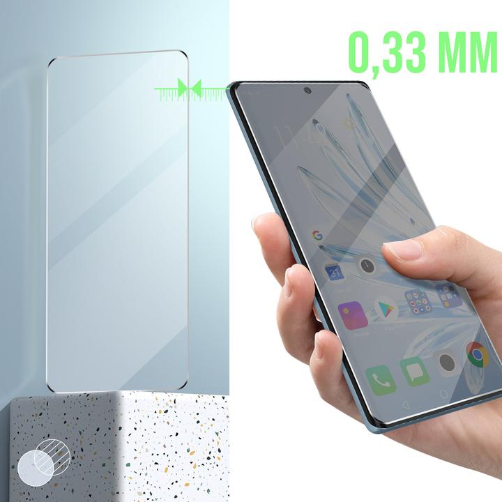Produktbild Avizar 9H Härtegrad Glas-Displayschutzfolie (1 Stück, Honor 70)