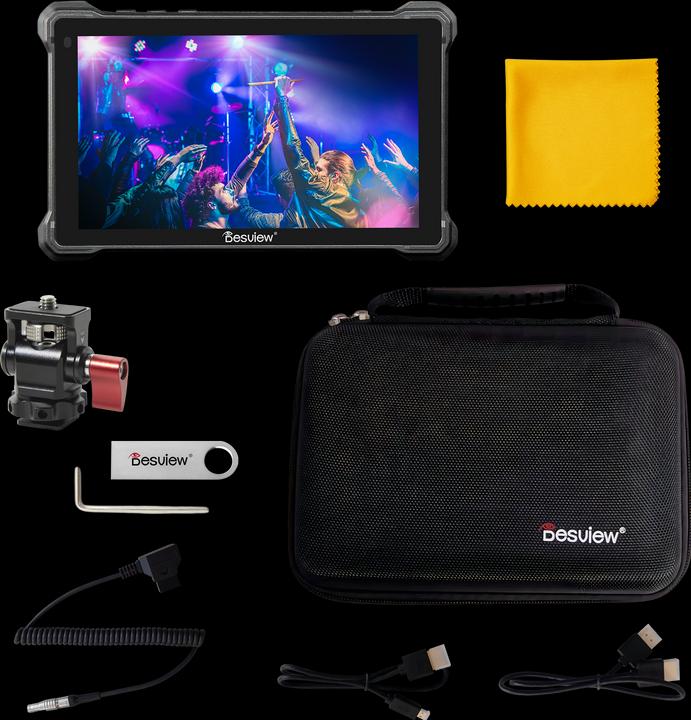 Image du produit Desview R7III 7 pouces Sur moniteur caméra SDI (7", Full HD)