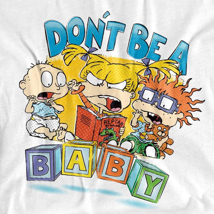 Immagine prodotto Rugrats Don't Be A Baby Maglietta Blocchi Adulto Unisex (XXL)