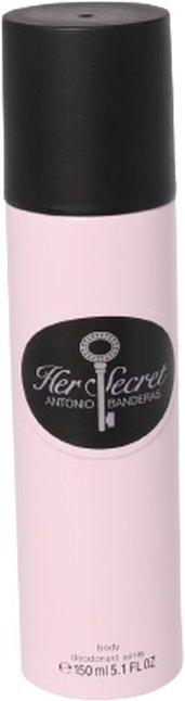 Immagine prodotto Antonio Banderas Il suo deodorante spray segreto 150 ml (Getto vaporizzato, 150 ml)