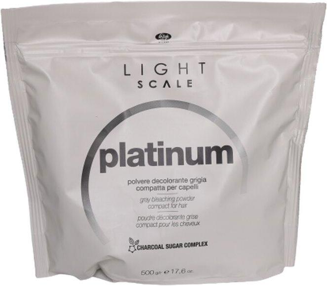 Lisap Blondierpulver Light Scale Platinum grau 500 gr. (Blond, Grau)