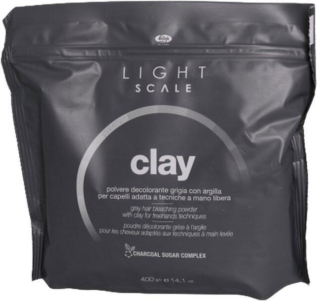 Actual product image Lisap Blonding powder Light Scale Clay grey 400 gr. (Grey, Blond)