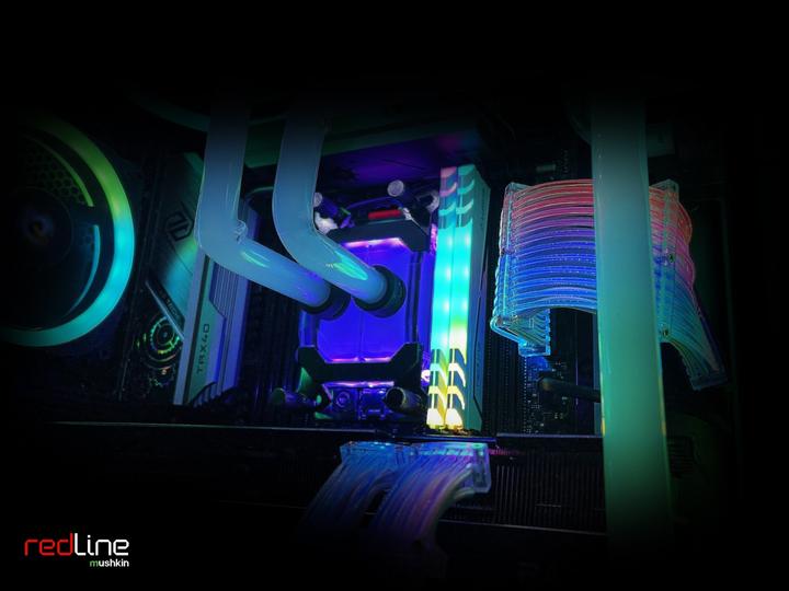 Produktbild Mushkin Redline Lumina RGB (2 x 32GB, 6400 MHz, DDR5-RAM, DIMM)