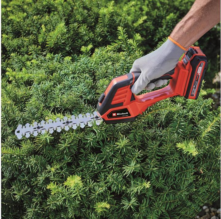Actual product image Einhell 18 V Battery Grass and Shrub Shears GE-CG 18/100 LiT Power X-Change (Cordless hedgecutters)