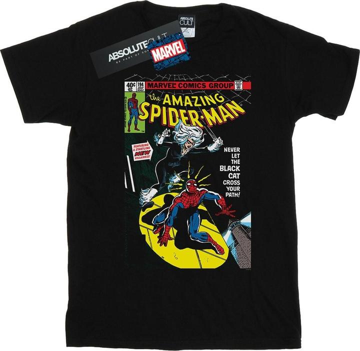 Image du produit - T-shirt SPIDER-MAN BLACK CAT COVER - Homme (XL)