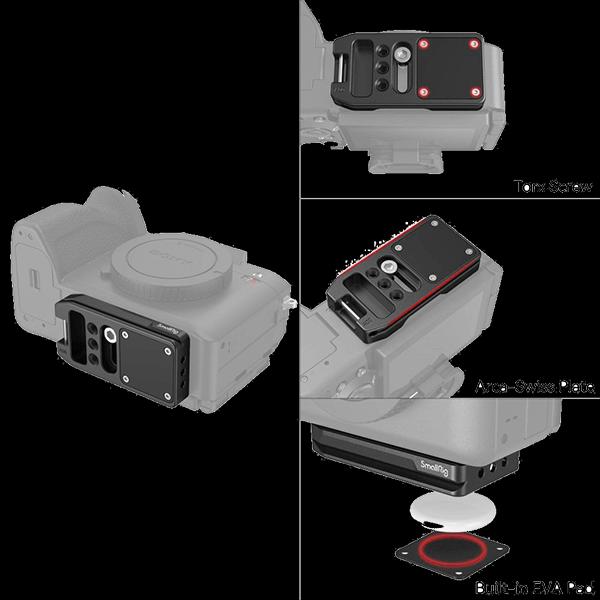 Produktbild SmallRig MD4150 Quick Release Mount Plate for AirTag (Stativadapter)