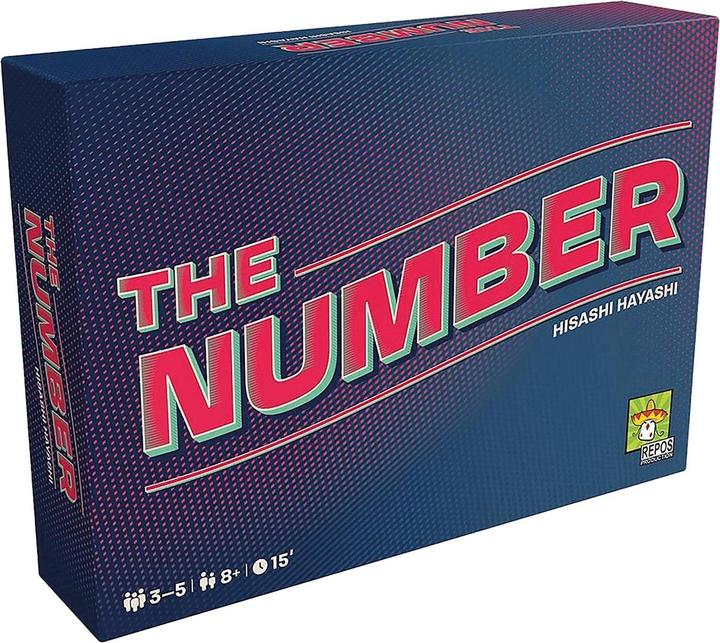 Image du produit Repos Production The Number, jeu de cartes, pour 3-5 joueurs, à partir de 8 ans (édition allemande) (Allemand)