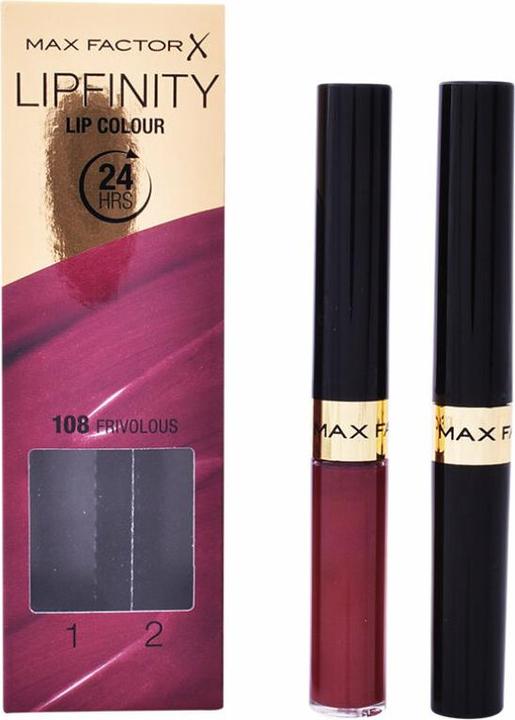 Actual product image Max Factor Lipfinity (108 Frivolous)