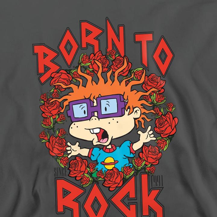 Immagine prodotto Rugrats Chucky Was Born To Rock Felpa Adulto Unisex (M)