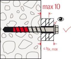 Image du produit Fischer ULTRACUT FBS II 10x80 25/15/- SK A4 (50 Vis par pièce)