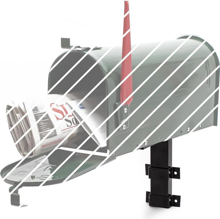 Produktbild Wiltec Wandhalterung 50x120x250mm US Mailbox amerikanischer Briefkasten