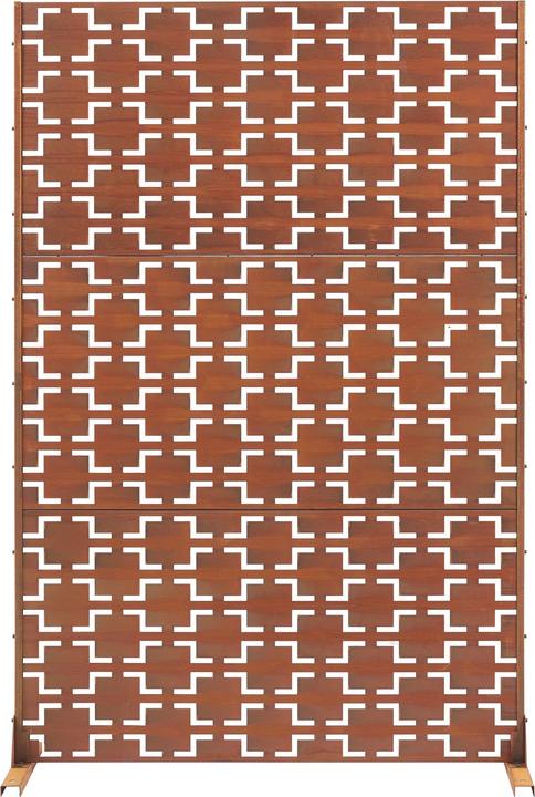 Produktbild Casa.Pro Trennwand Basciano Cortenstahl 180x120 cm Edelrost (180 x 120 x 40 cm)