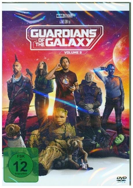 Actual product image Guardians of the Galaxy - Vol. 3 (DVD, 2023, English, German)