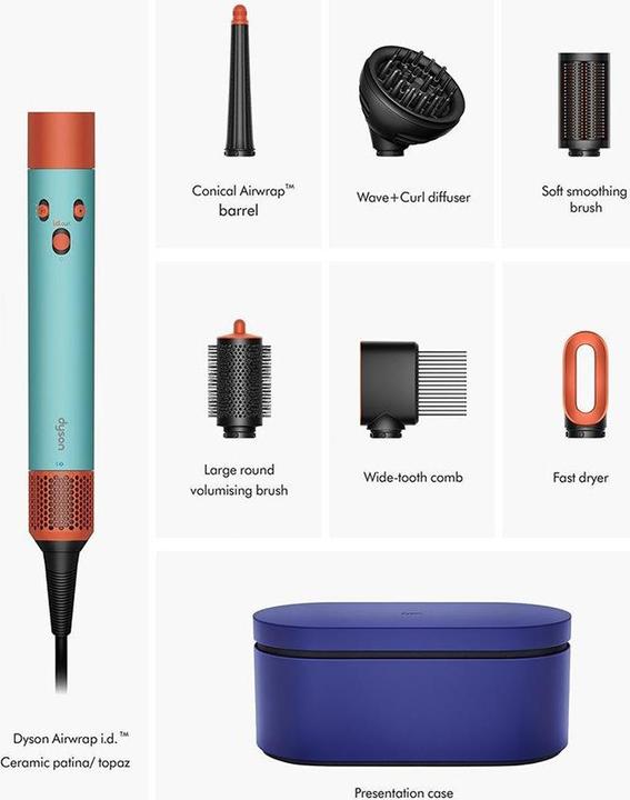 Actual product image Dyson Airwrap I.D. Curly + Coily multi-styler and hair dryer