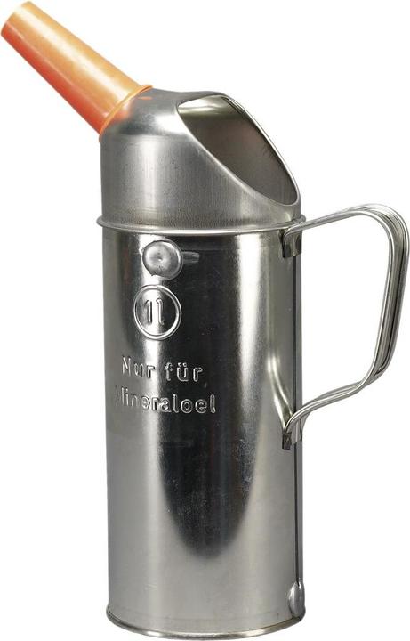 Actual product image Pressol Oil measuring vessel made of tin plate, 2 l, rigid spout, calibrated