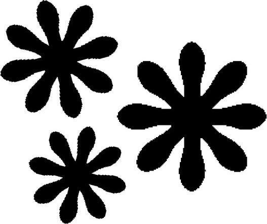 Produktbild VBS Motivlocher "Blume", 3er- Set