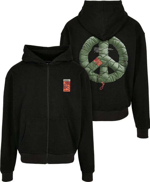 Image du produit Urban Classics Tampon Peace Heavy Oversize Zip Hoody - 18927 (M)