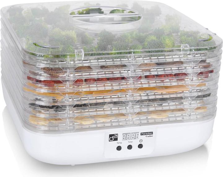 G21 Essiccatore per frutta e bacche Paradiso Cube bianco 6008122