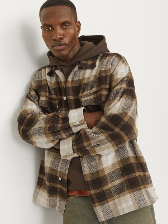 Produktbild Jack & Jones Weit geschnitten Overshirt Overshirt (XS)