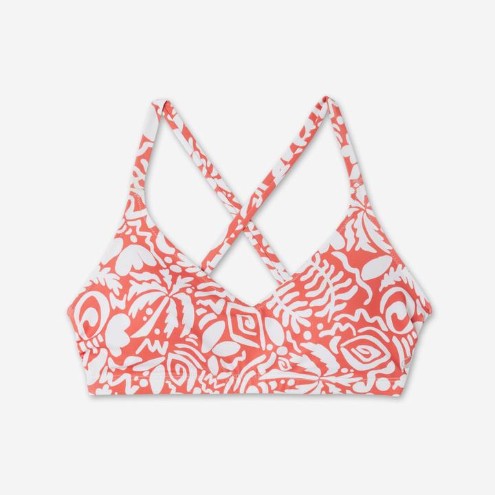 Image du produit Nabaiji Haut de maillot de bain natation Femme - Lila poly rouge (48)