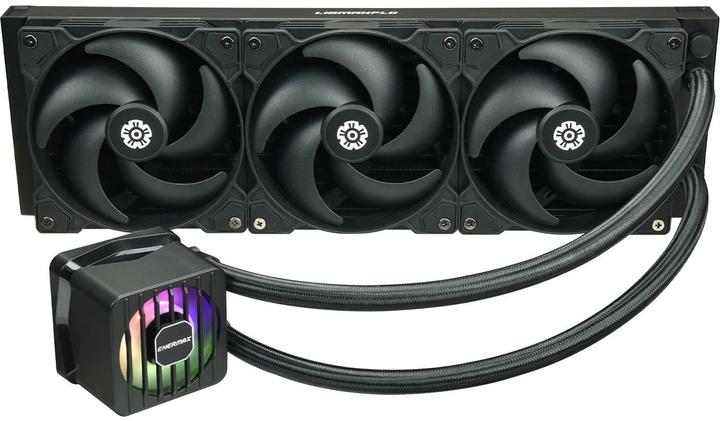 Produktbild Enermax LIQMAXFLO SR 360mm CPU AIO Flüssigkeitskühler - Xtreme Doppelkammer PWM Pumpe