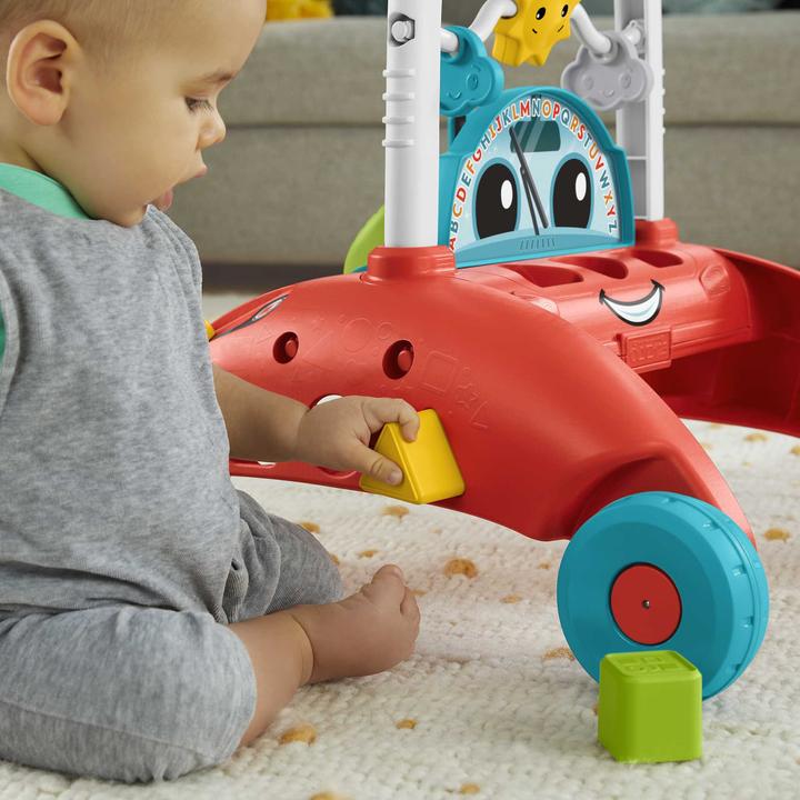Actual product image Fisher-Price 2 sides car walker, baby toy - german edition