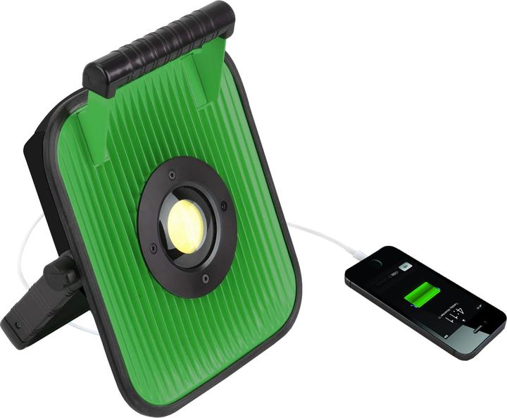 Actual product image Berg Hand Lamp Bcl Sound LED 30 Akku-W - Ip54 - Bluetooth Speaker