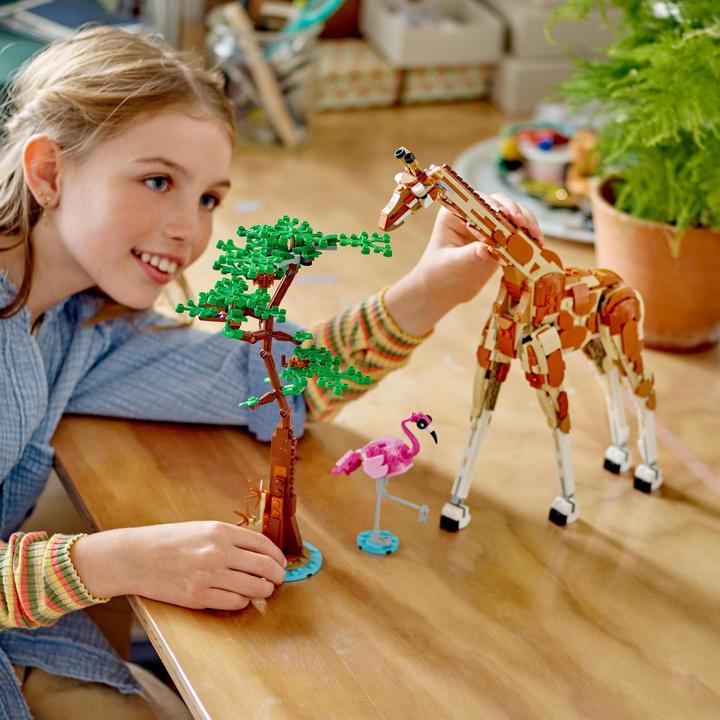 Immagine prodotto LEGO Safari con gli animali (31150, LEGO Creator 3-in-1)