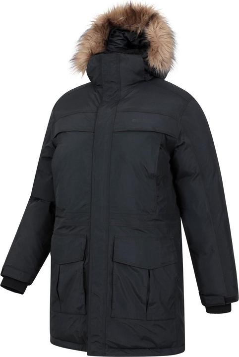Actual product image Mountain Warehouse Mens Antarctic Extreme Waterproof Down Jacket (XS)