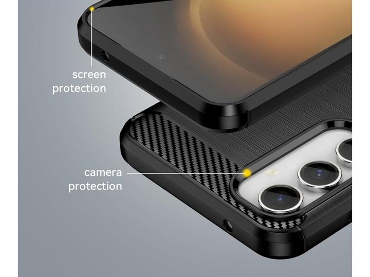 Immagine prodotto Screenguard Samsung Galaxy S23 FE Custodia Carbon Brushed Soft TPU (Samsung Galaxy S23 FE)