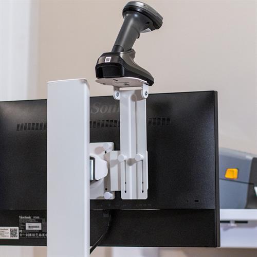Actual product image Ergotron Top-Mount Scanner Holder Vesa Attach Snow White (Wall, 27")