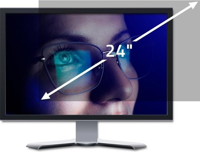 Actual product image Qoltec Privacy (24", 16 : 9)