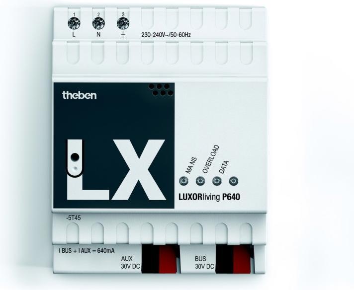 Actual product image Theben LUXORliving P640