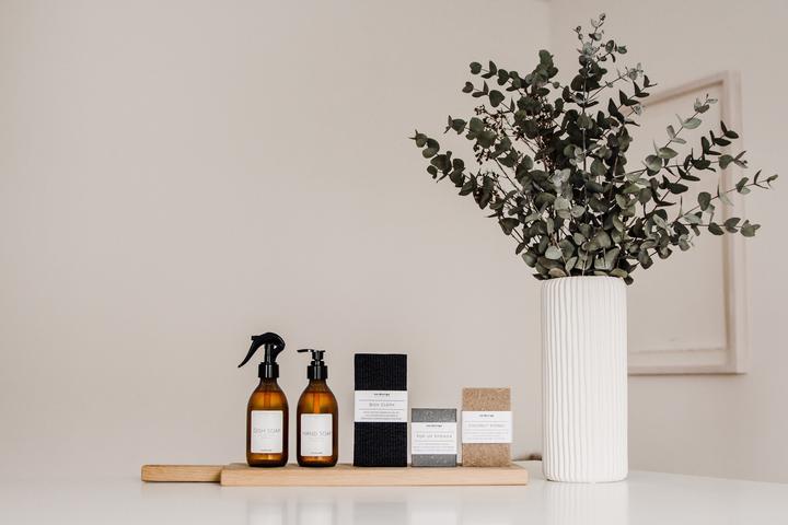 Actual product image Nordesign Set of 2 natural sponge cloth, gray 17x8cm, H1cm (2 pcs.)