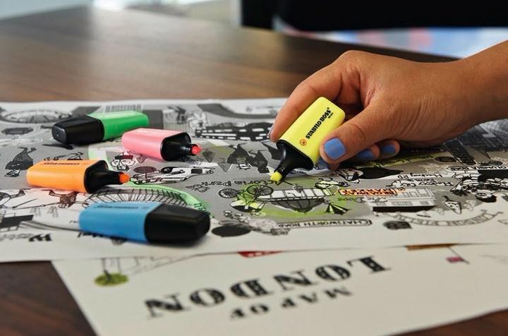 Actual product image STABILO Mini (Orange, Yellow, Green, Blue, 2 mm, 4 x)