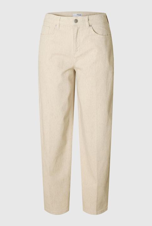 Actual product image Selected Femme Mid Waist Barrel Fit Jeans (W32/L32)