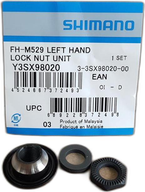 Actual product image Shimano Cone set FH-M529 left M10