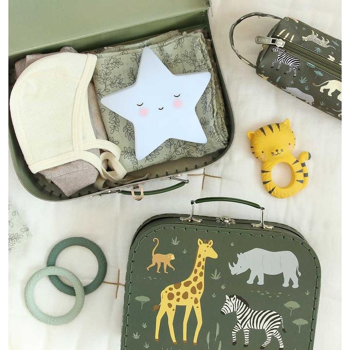 Produktbild A Little Lovely Company Kofferset Savanne