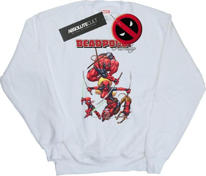 Actual product image Mens Deadpool Family Sweatshirt (3XL)
