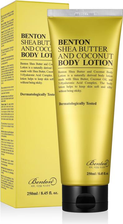 Immagine prodotto Benton Lozione per il corpo al burro di karitè e cocco (Crema corpo, 250 ml)