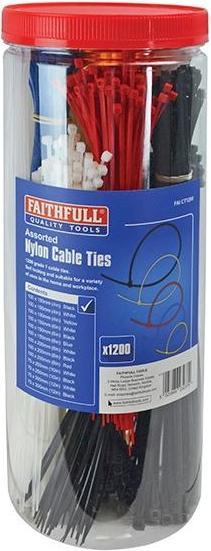 Faithfull Kabelbinder (Fass Pack 1200)