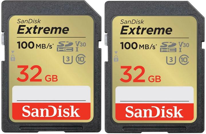 Produktbild SanDisk Extreme (32 GB, SDHC, U3, UHS-I)