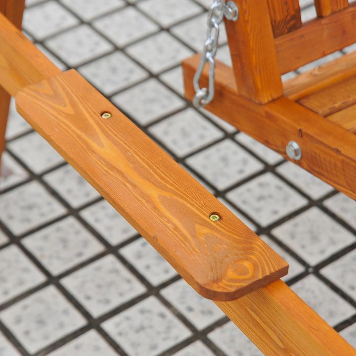 Produktbild Outsunny Hollywoodschaukel Gartenschaukel 3-Sitzer Lärche