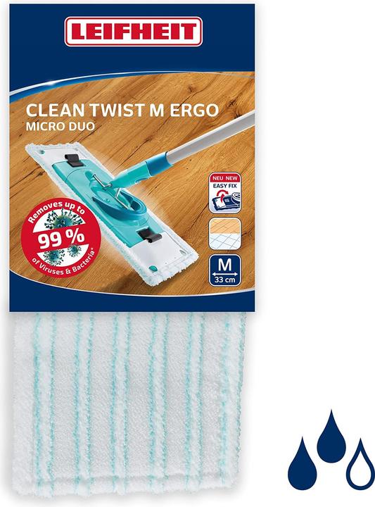 Image du produit Leifheit Housse de nettoyage CLEAN TWIST M Ergo micro duo (1 pcs)