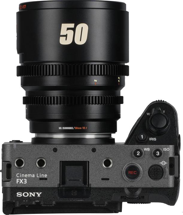 Actual product image 7artisans Fixed focal length 50mm T/2.1 - Sony E-mount, lens type (Sony E)