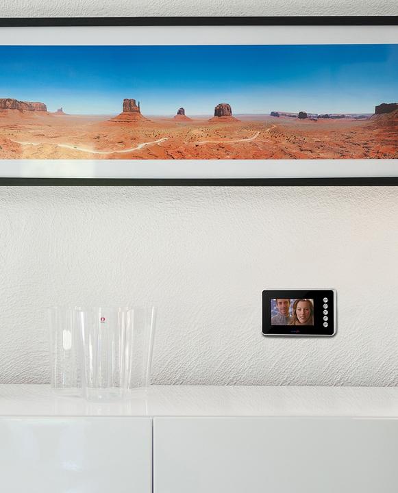 Image du produit Chacon Portier vidéophone noir avec écran 43