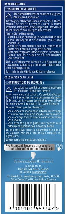 Actual product image Schwarzkopf Live Ultra Brights (95 Electric Blue)